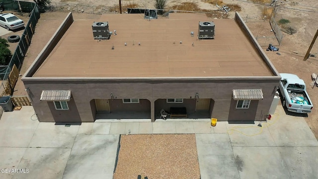 aerial view