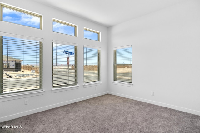 3792 Surmise St, El Paso, TX 79938 - empty room with carpet flooring and baseboards