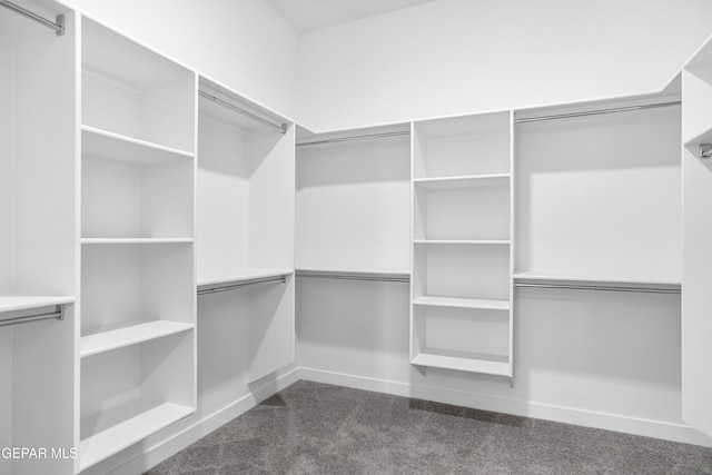3792 Surmise St, El Paso, TX 79938 - walk in closet featuring dark colored carpet