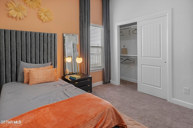 157 Bonnie Trl, Santa Teresa, NM 88008 - carpeted bedroom featuring baseboards and a closet
