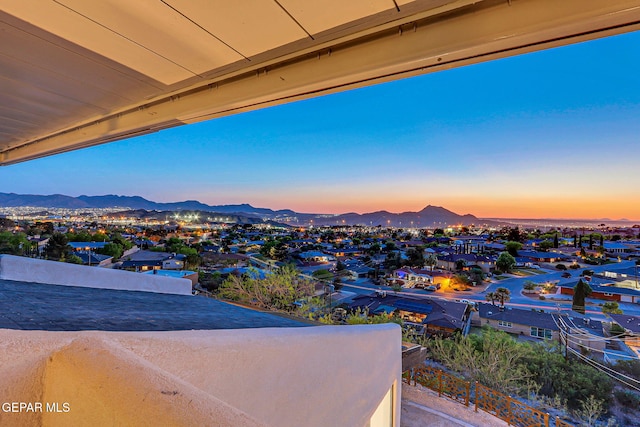 4108 Metetuye Ln, El Paso, TX 79902 - mountain view with a residential view