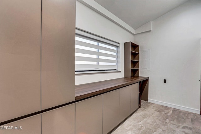 4108 Metetuye Ln, El Paso, TX 79902 - interior space with baseboards and electric panel