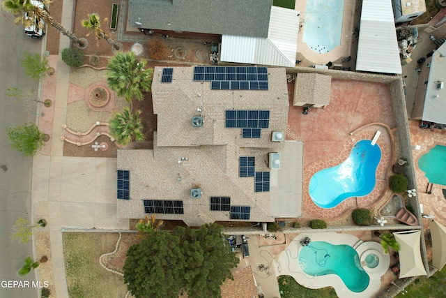 drone / aerial view