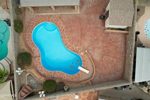 drone / aerial view
