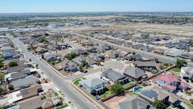 7350 La Casa Way, Canutillo, TX 79835 - aerial perspective of suburban area