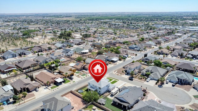 7350 La Casa Way, Canutillo, TX 79835 - aerial view of residential area