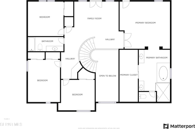 7350 La Casa Way, Canutillo, TX 79835 - room layout