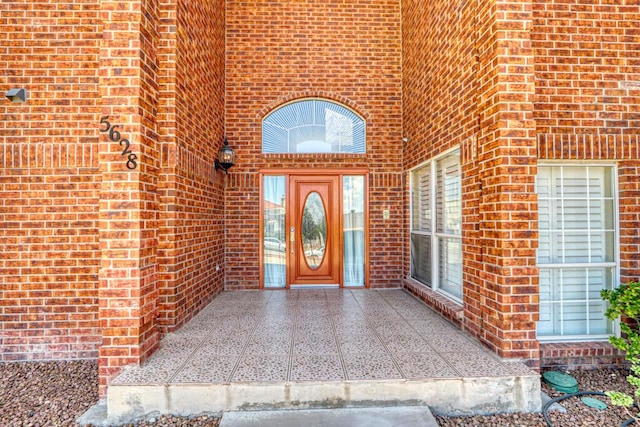 5628 Buckley Dr, El Paso, TX 79912 - view of exterior entry with brick siding