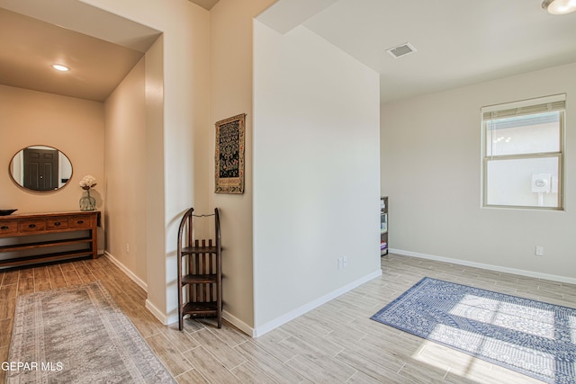 951 Airship Pl, El Paso, TX 79928 - entrance foyer featuring wood tiled floors and baseboards