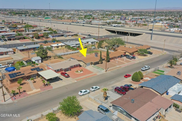 aerial view