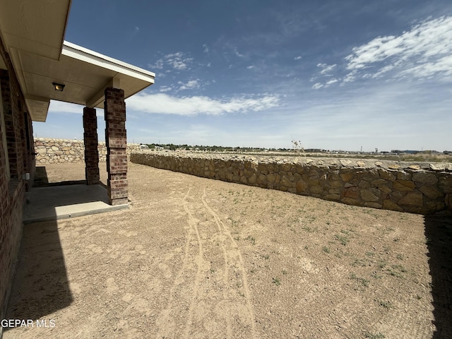 312 Via Cumbre Linda Cir, El Paso, TX 79928 - view of yard