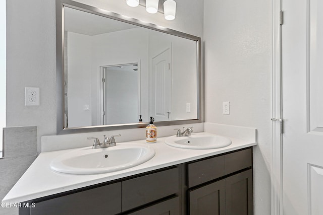 1205 Night Sky St, Horizon City, TX 79928 - bathroom with a sink and double vanity