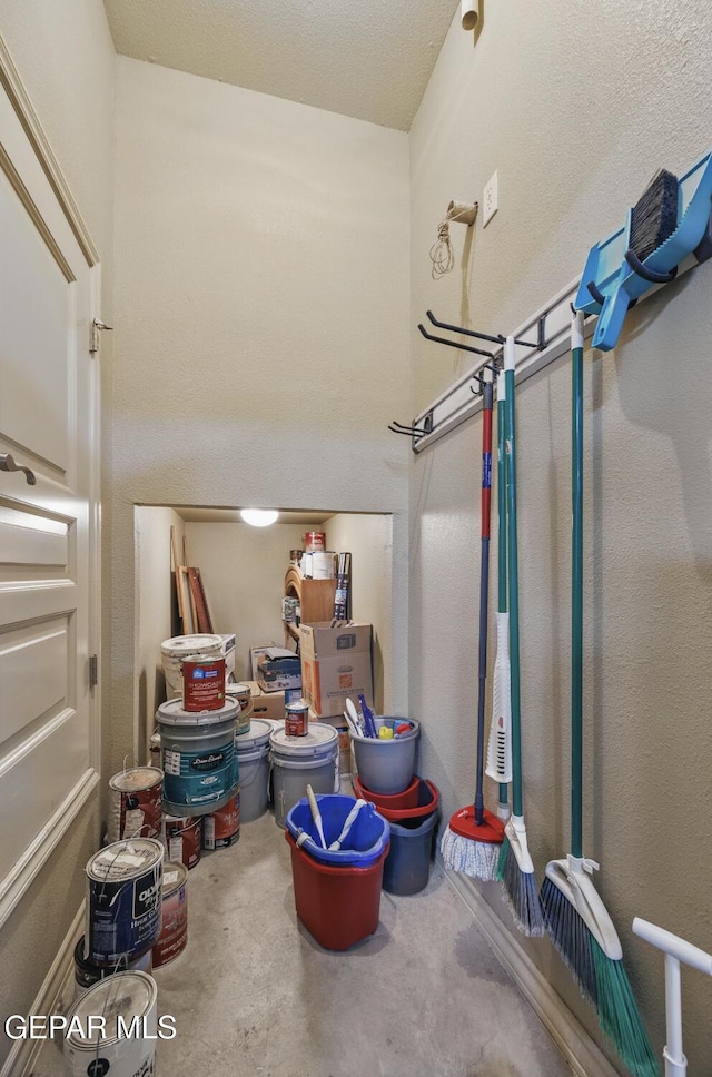 view of storage