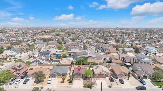 2352 Tierra Blanda Dr, El Paso, TX 79938 - bird's eye view with a residential view