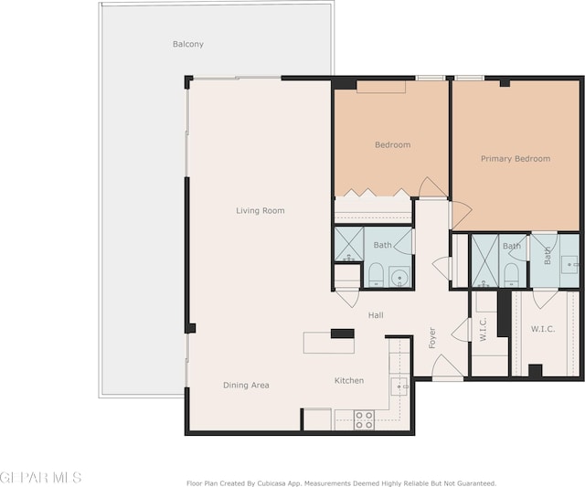 1800 N Stanton Unit 502, El Paso, TX 79902 - plan