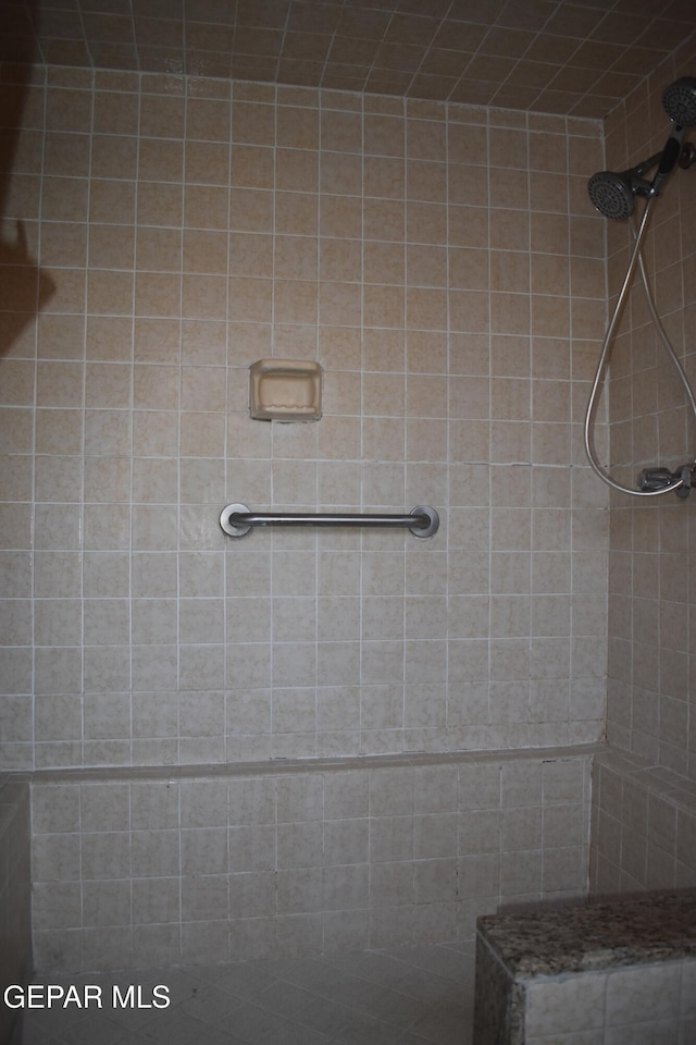632 Mauer Rd, El Paso, TX 79915 - bathroom featuring tiled shower