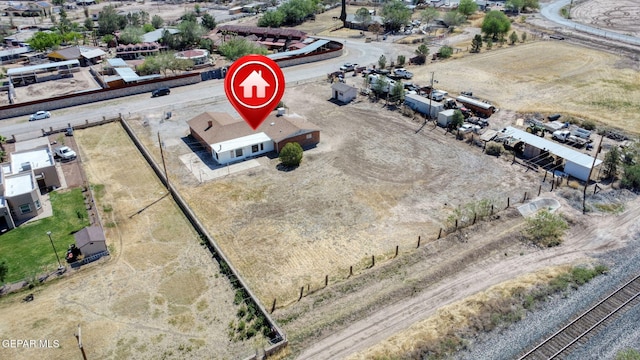 9668 Kathy Ave, El Paso, TX 79927 - aerial view