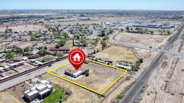 9668 Kathy Ave, El Paso, TX 79927 - birds eye view of property