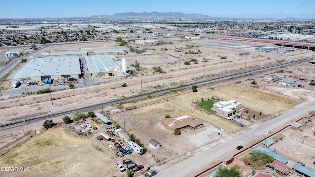 9668 Kathy Ave, El Paso, TX 79927 - drone / aerial view with a mountain view