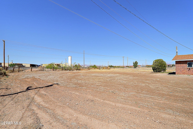 9668 Kathy Ave, El Paso, TX 79927 - view of yard with fence