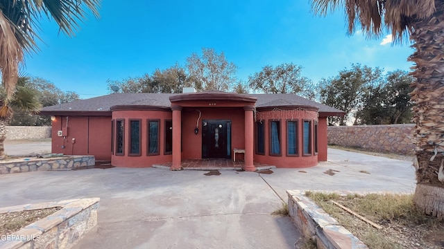 610 Jewels Dr, Socorro, TX 79927 - view of front facade featuring a patio area and stucco siding