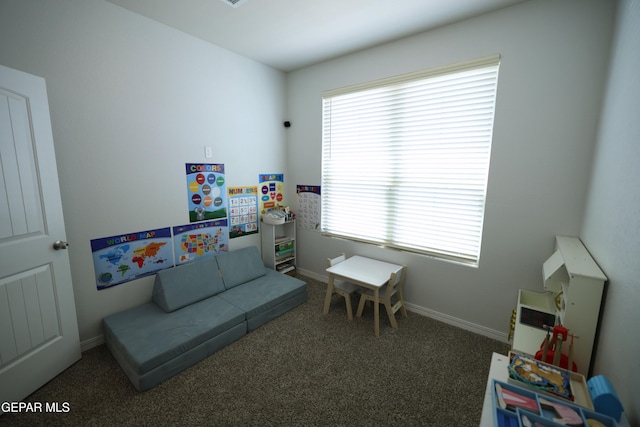 1628 Sam Dominguez, El Paso, TX 79928 - playroom with baseboards and carpet flooring