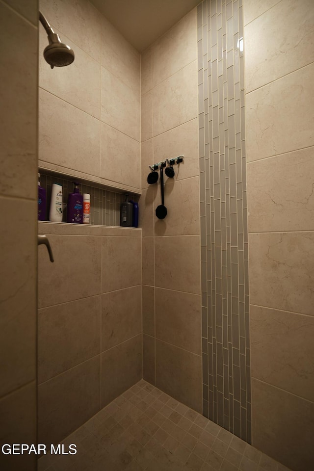 1628 Sam Dominguez, El Paso, TX 79928 - bathroom featuring tiled shower