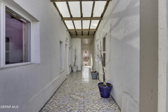 view of hall
