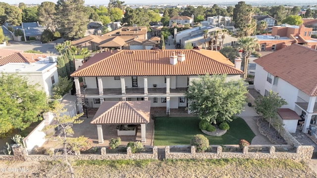 birds eye view of property featuring a residential view