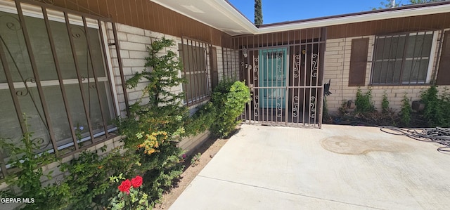 2704 Gaston Dr, El Paso, TX 79935 - entrance to property with brick siding