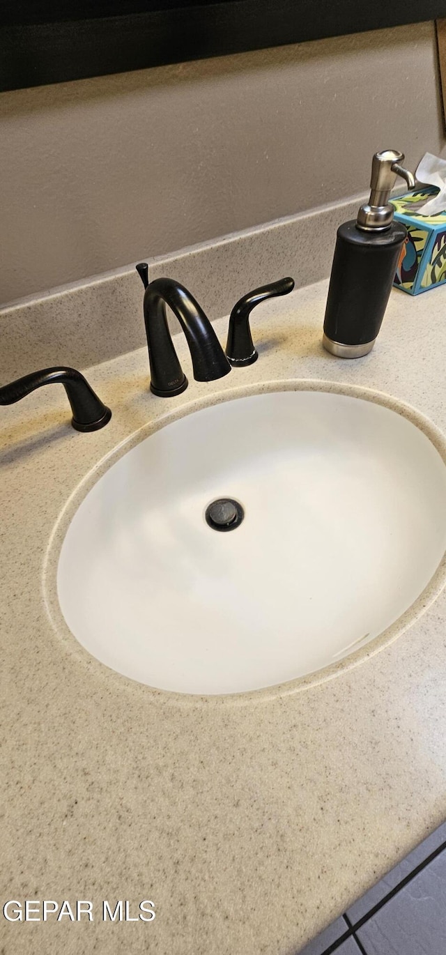 2704 Gaston Dr, El Paso, TX 79935 - interior details featuring a sink