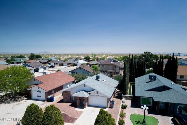 1808 Loanda Ln, El Paso, TX 79928 - aerial view with a residential view