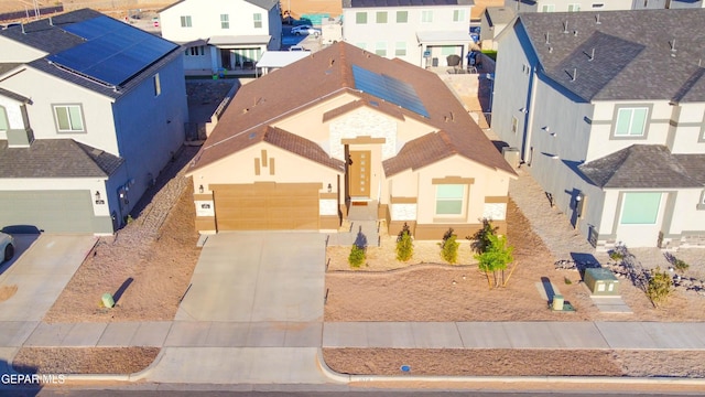 10716 Drew Pearson Dr, El Paso, TX 79924 - birds eye view of property featuring a residential view