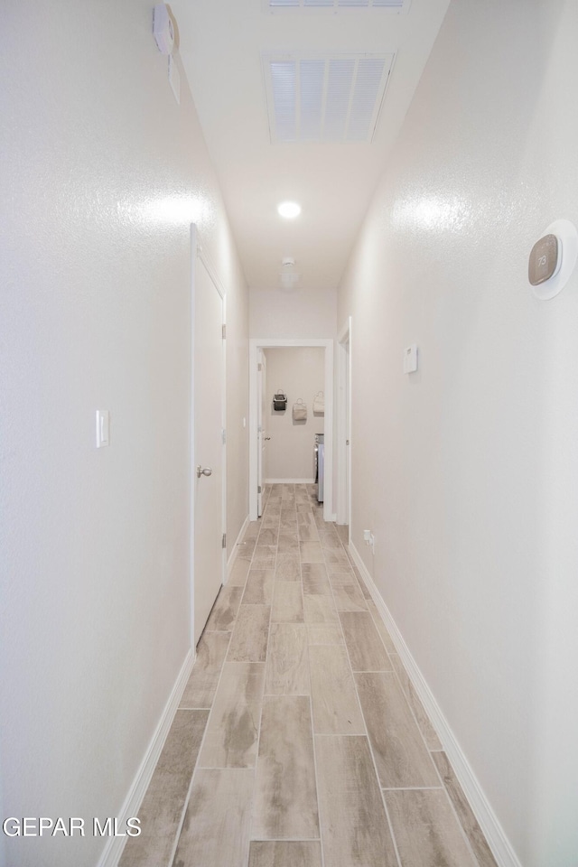 10716 Drew Pearson Dr, El Paso, TX 79924 - hall featuring baseboards and visible vents