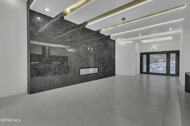 view of community lobby