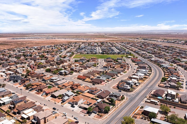 11400 Pifas Nevarez Pl, El Paso, TX 79934 - aerial view featuring a residential view