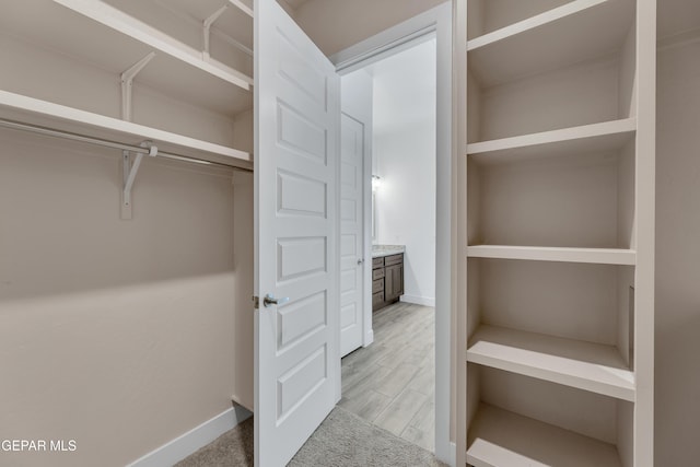 view of spacious closet