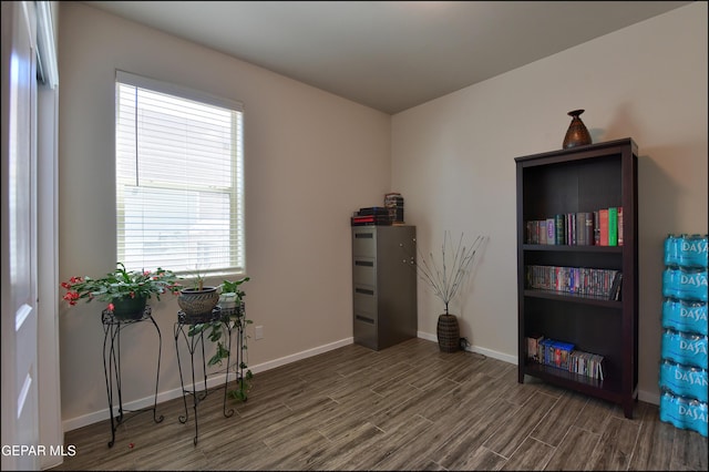 13162 Cleethorpes St, El Paso, TX 79928 - miscellaneous room with baseboards and wood finished floors