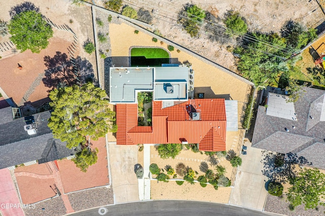 drone / aerial view