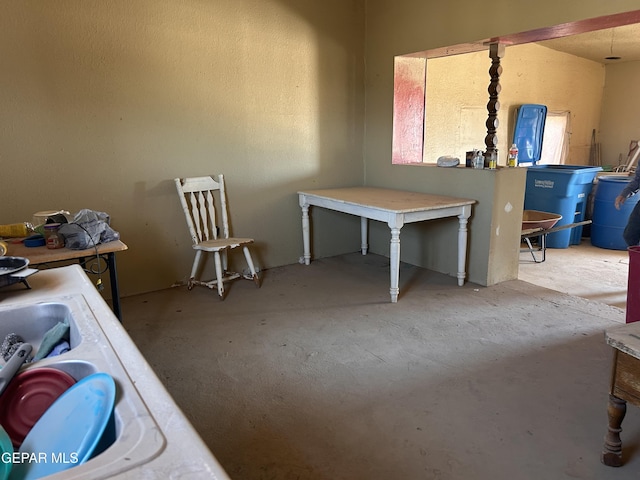 15551 Lowell Rd, Clint, TX 79836 - misc room with concrete floors