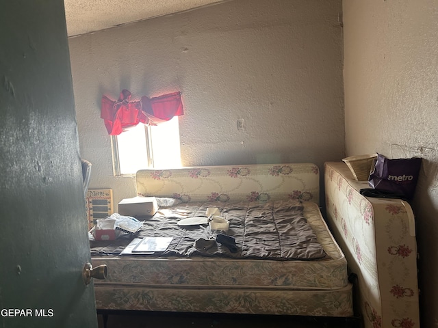 15551 Lowell Rd, Clint, TX 79836 - bedroom with a textured wall