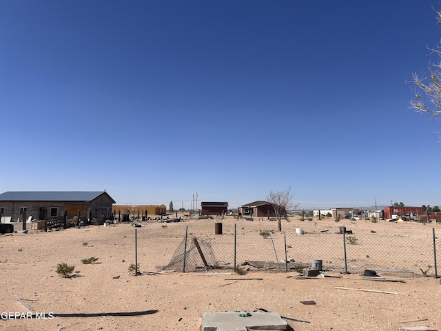 15551 Lowell Rd, Clint, TX 79836 - view of yard with fence