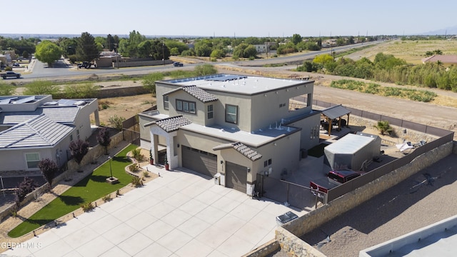 5859 Valley Palm Dr, El Paso, TX 79932 - aerial view