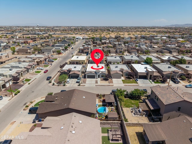 13145 Hazy, El Paso, TX 79938 - aerial perspective of suburban area