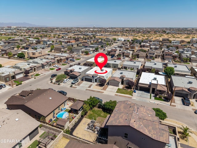 13145 Hazy, El Paso, TX 79938 - aerial perspective of suburban area