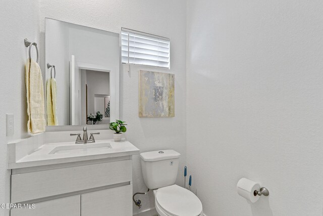 1725 Eased St, El Paso, TX 79928 - half bathroom with toilet and vanity