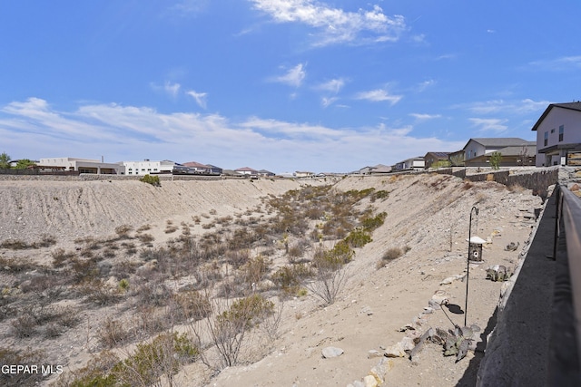 view of yard with a residential view