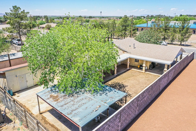 916 Mike Maros St, Fabens, TX 79838 - aerial view