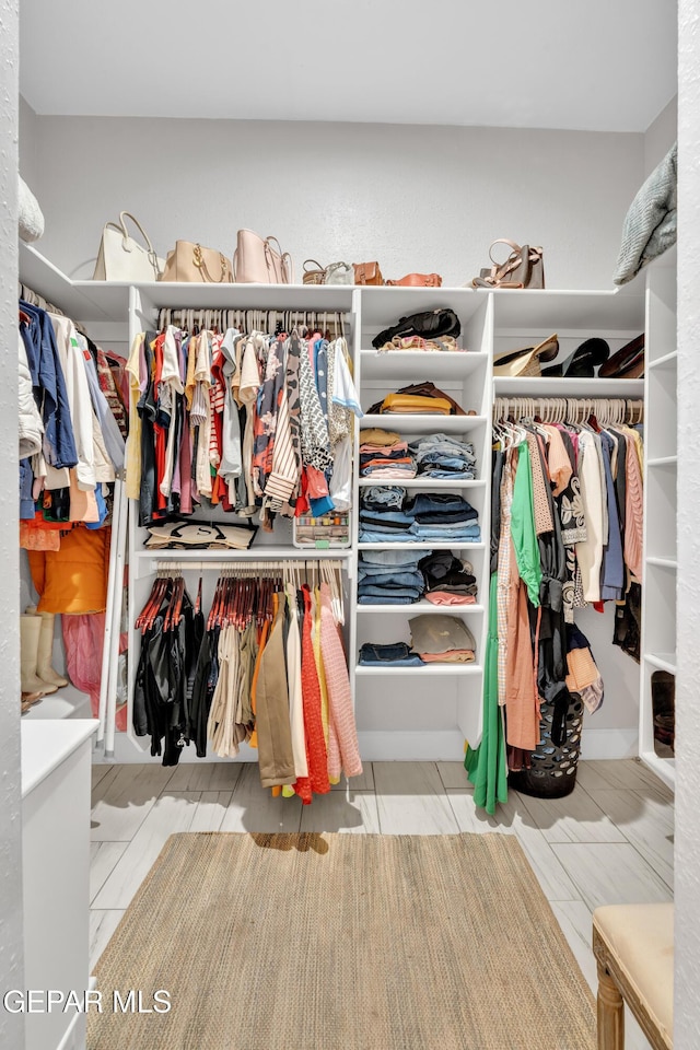 view of spacious closet