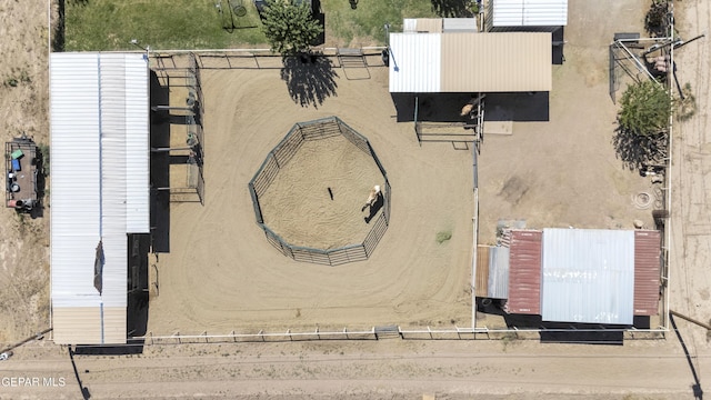 aerial view